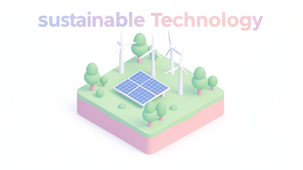 Blog header image — sustainable technology